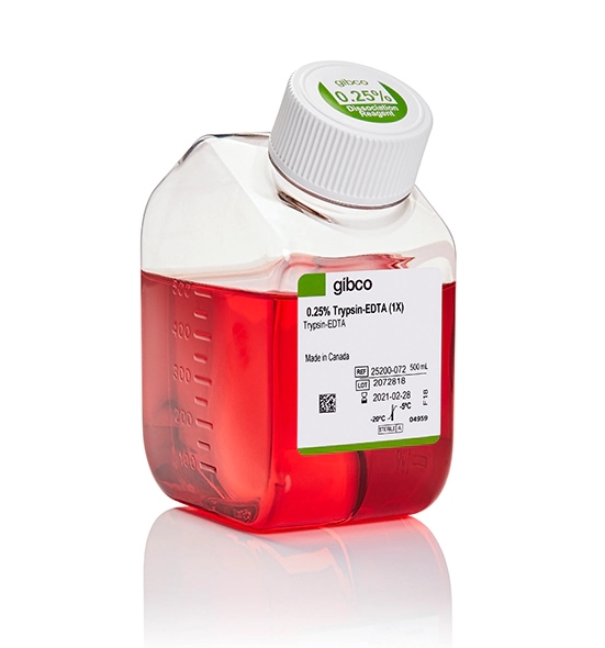 胰蛋白酶-EDTA（0.25％），含酚红