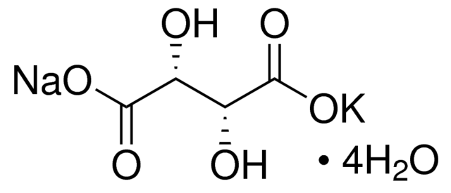 石酸钾钠,四水合物Potassium sodium tartrate tetrahydrate