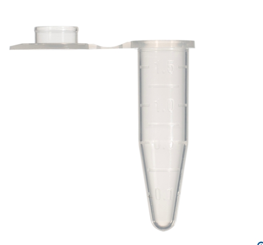 Axygen® 1.5 mL MaxyClear Snaplock微量离心管，聚丙烯，透明，非灭菌，500支/包，10包/箱
