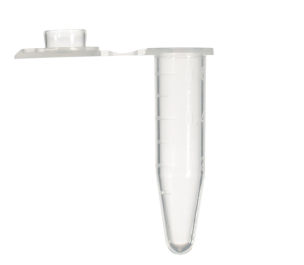 Axygen® 0.6 mL MaxyClear Snaplock微量离心管，聚丙烯，透明，非灭菌，1000支/包，10包/箱